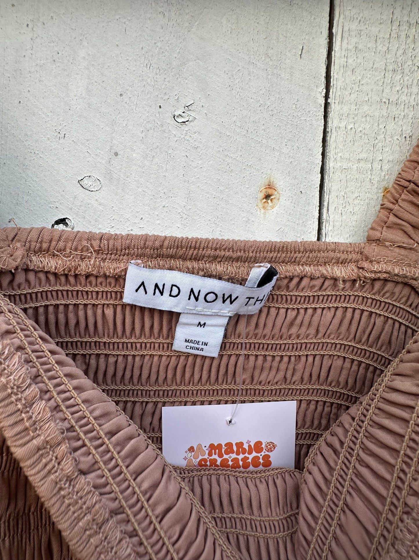Medium Tan Smock Tank