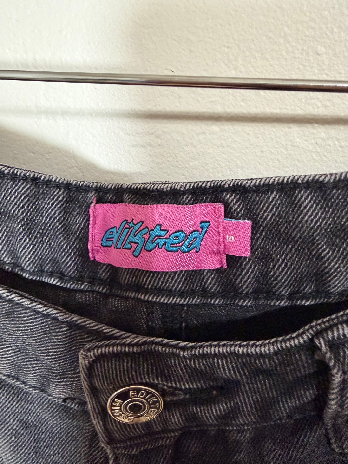 Small Black Wide Leg Jeans