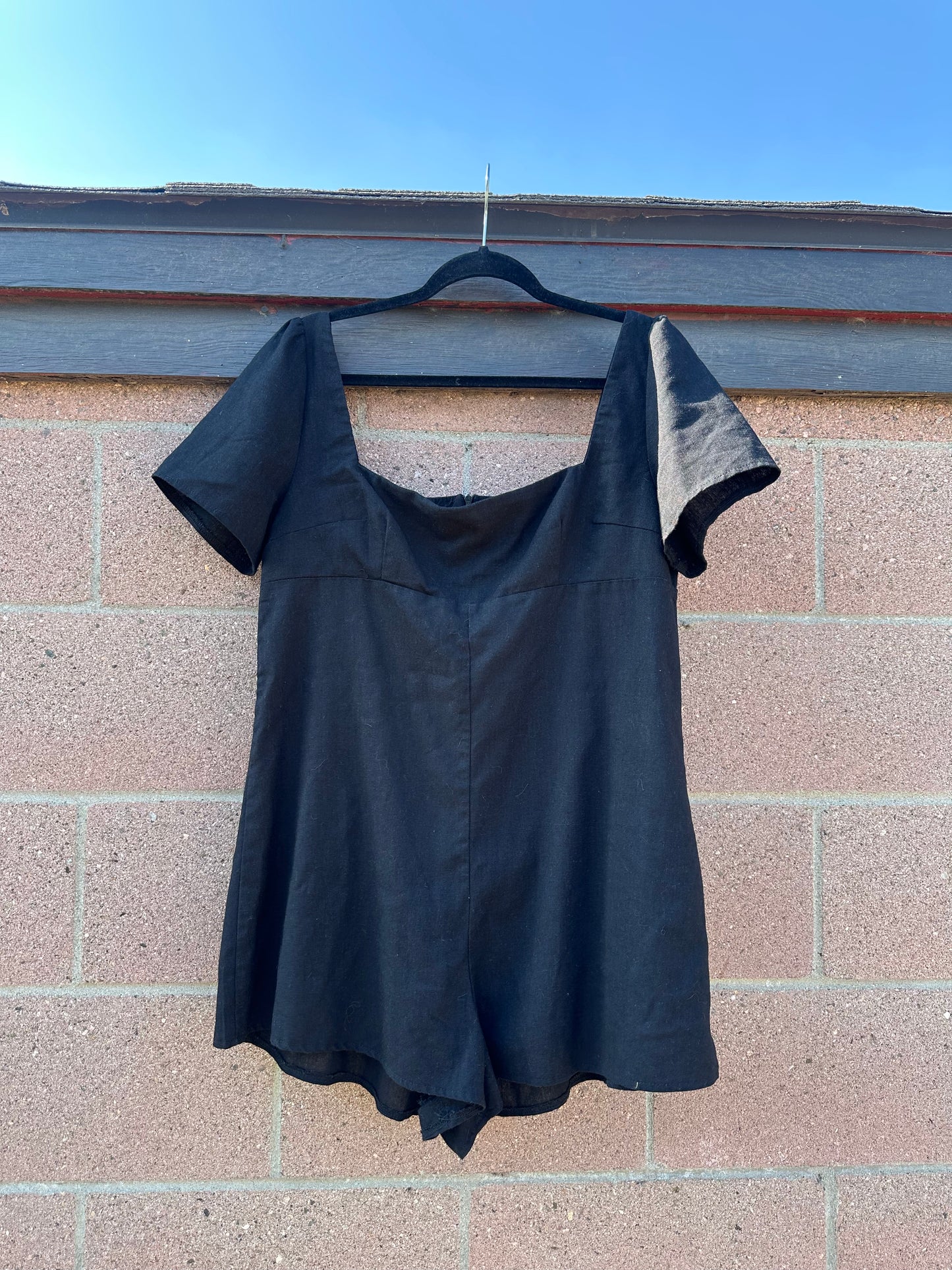 Size 12 Black Romper