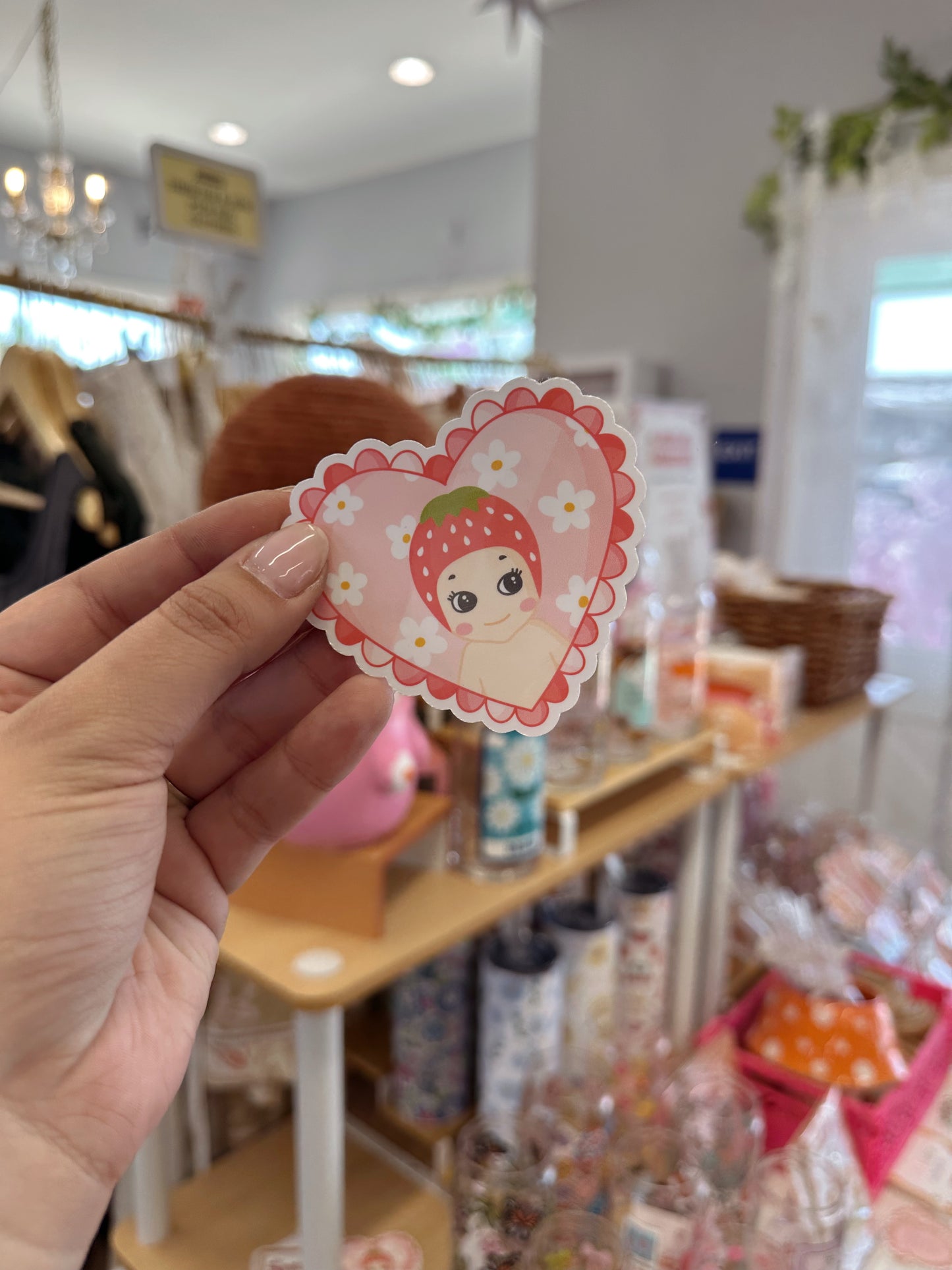 Strawberry Baby Sticker