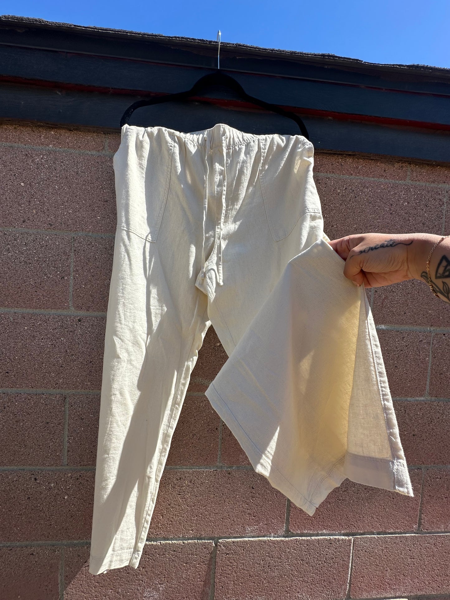 XL Linen Pants
