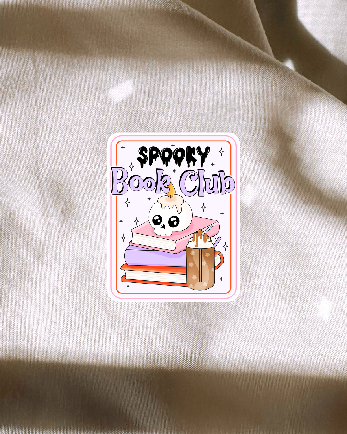Spooky Book Club Sticker