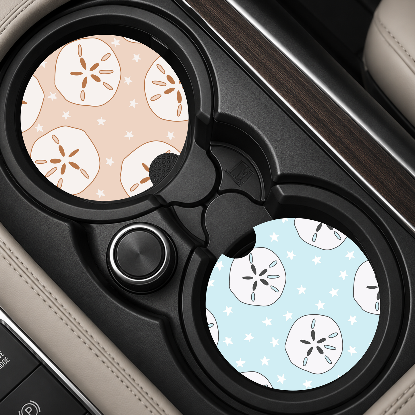 Sand Dollar Car Coaster