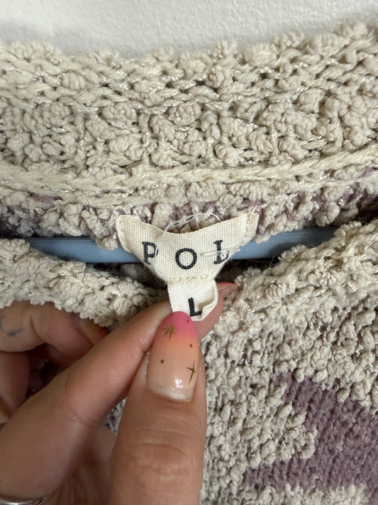 Large Star Popcorn Sweater