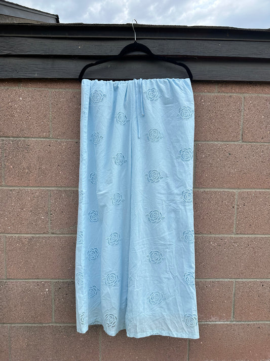 Large Baby Blue Pants