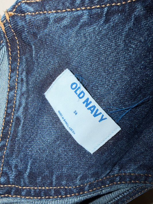 Size 24 Denim Overalls