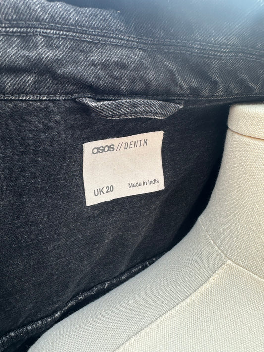 XL-1X Black Denim Jacket