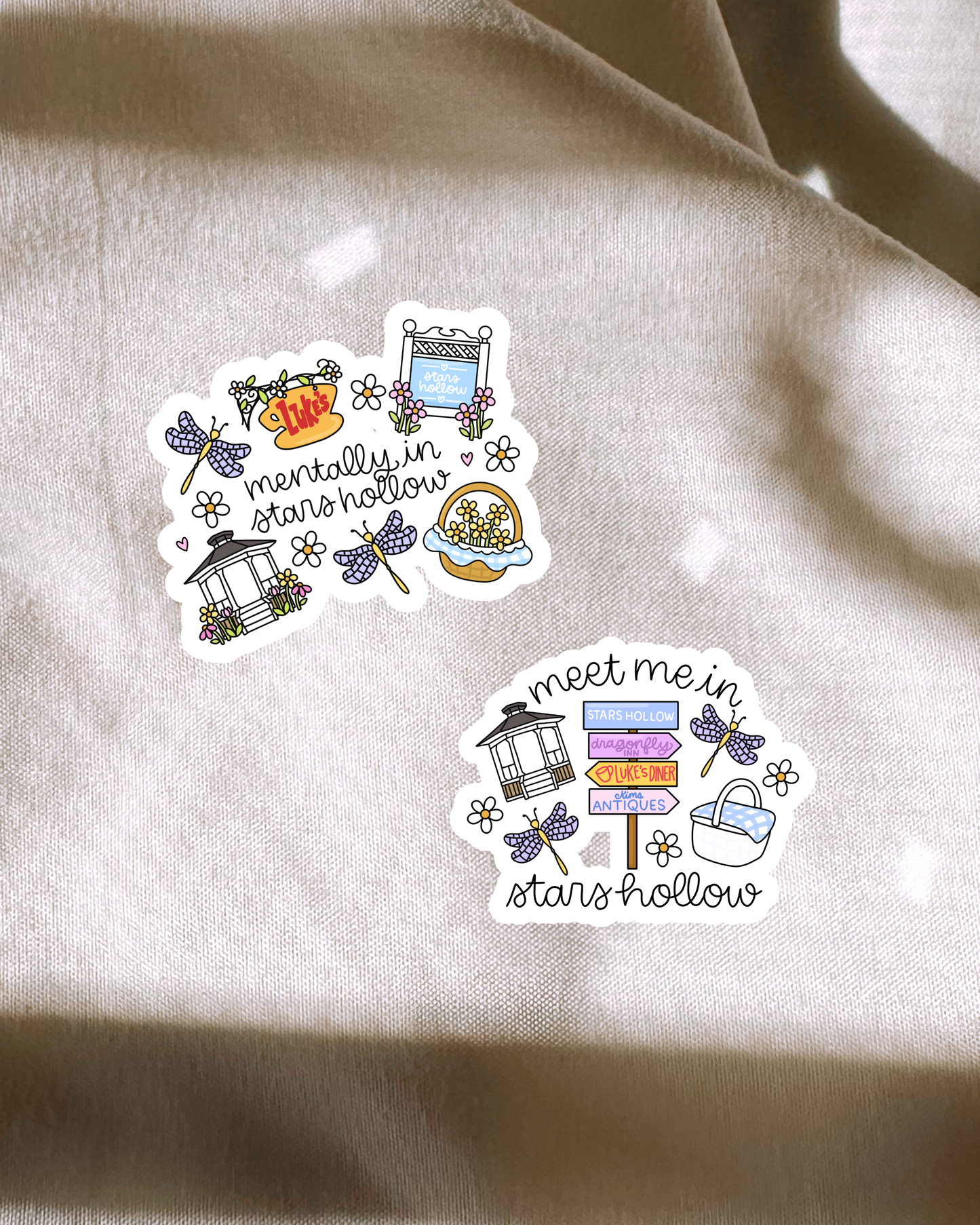 Stars Hollow Spring Stickers