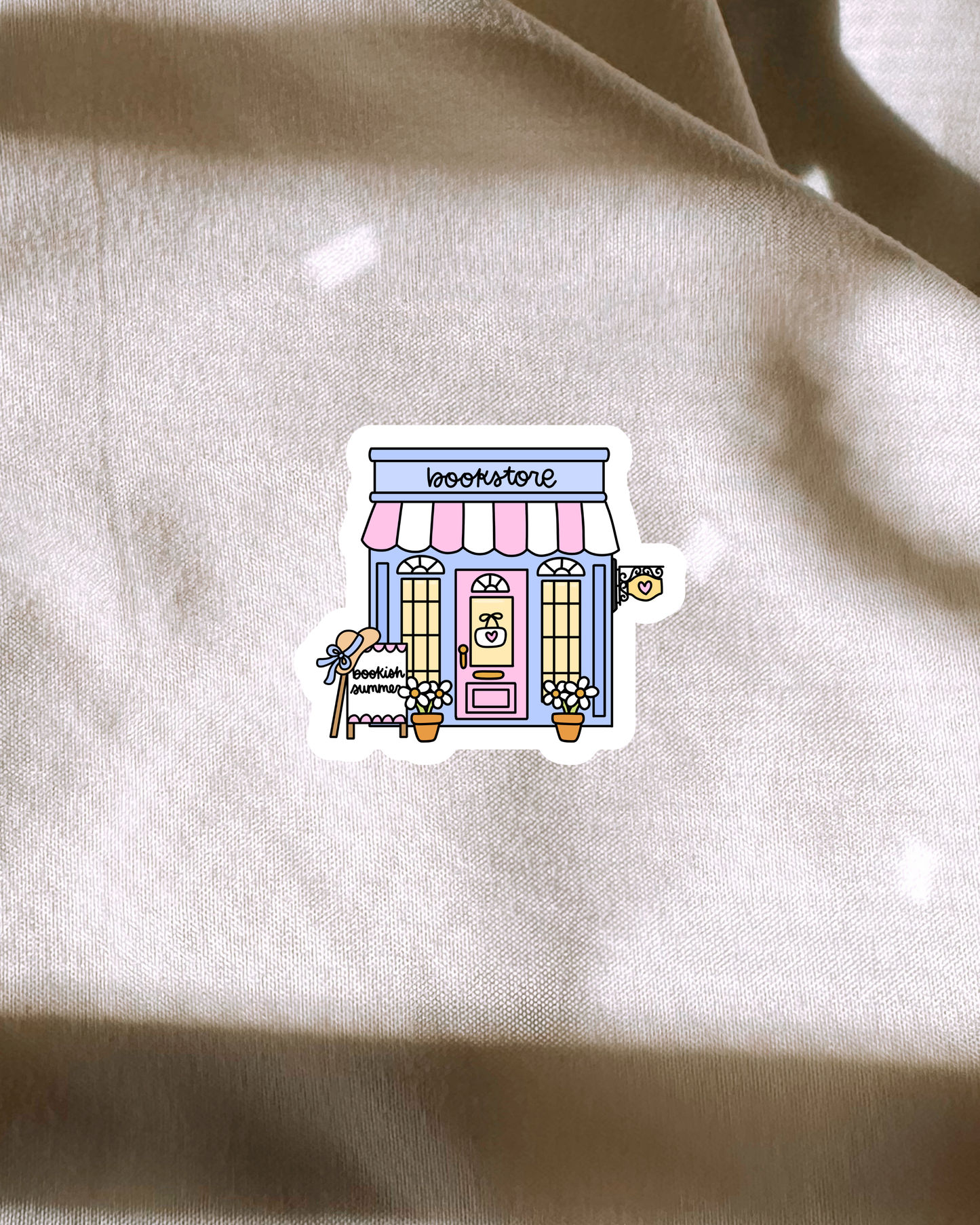 Summer Bookstore Sticker