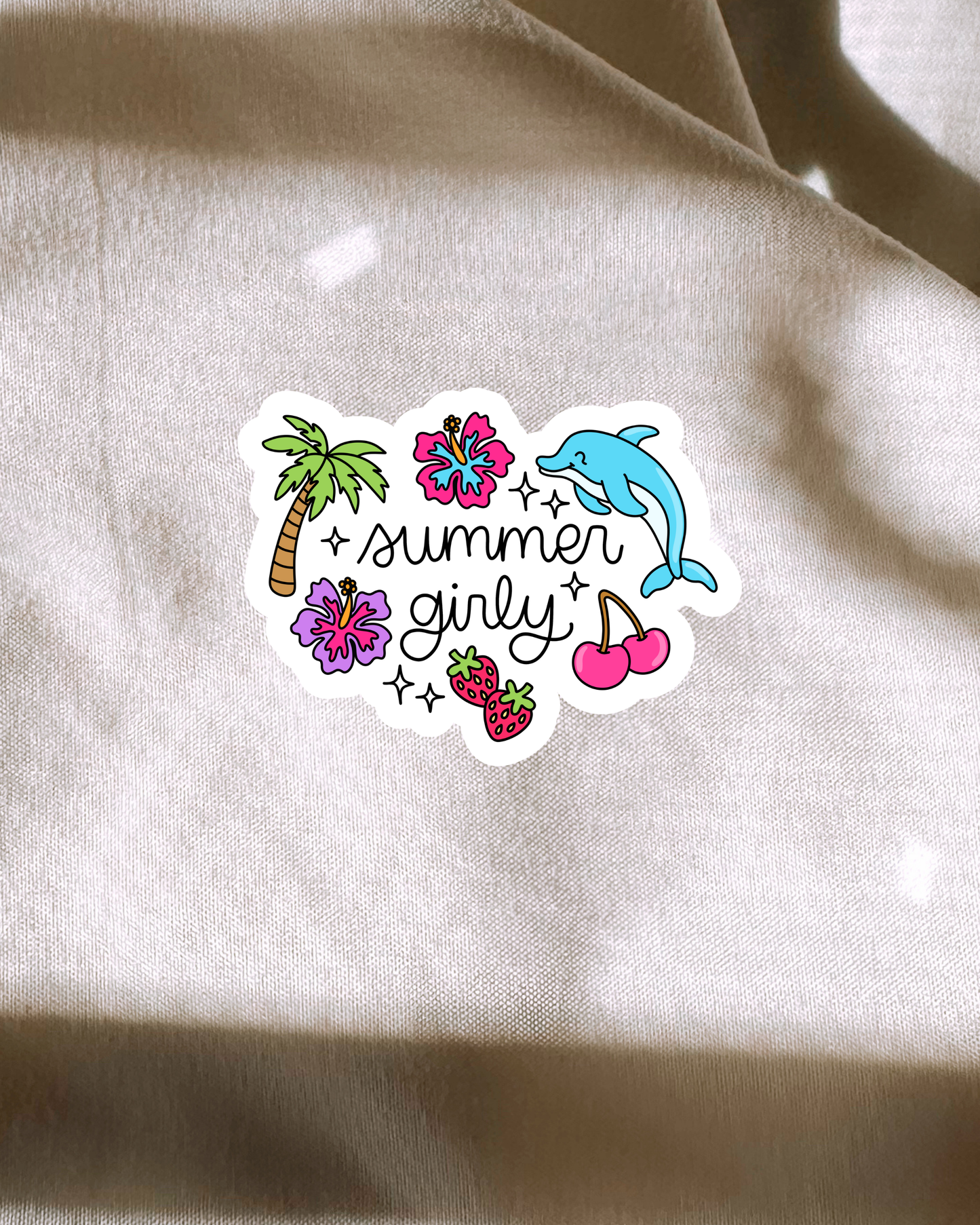 Summer Girly Sticker