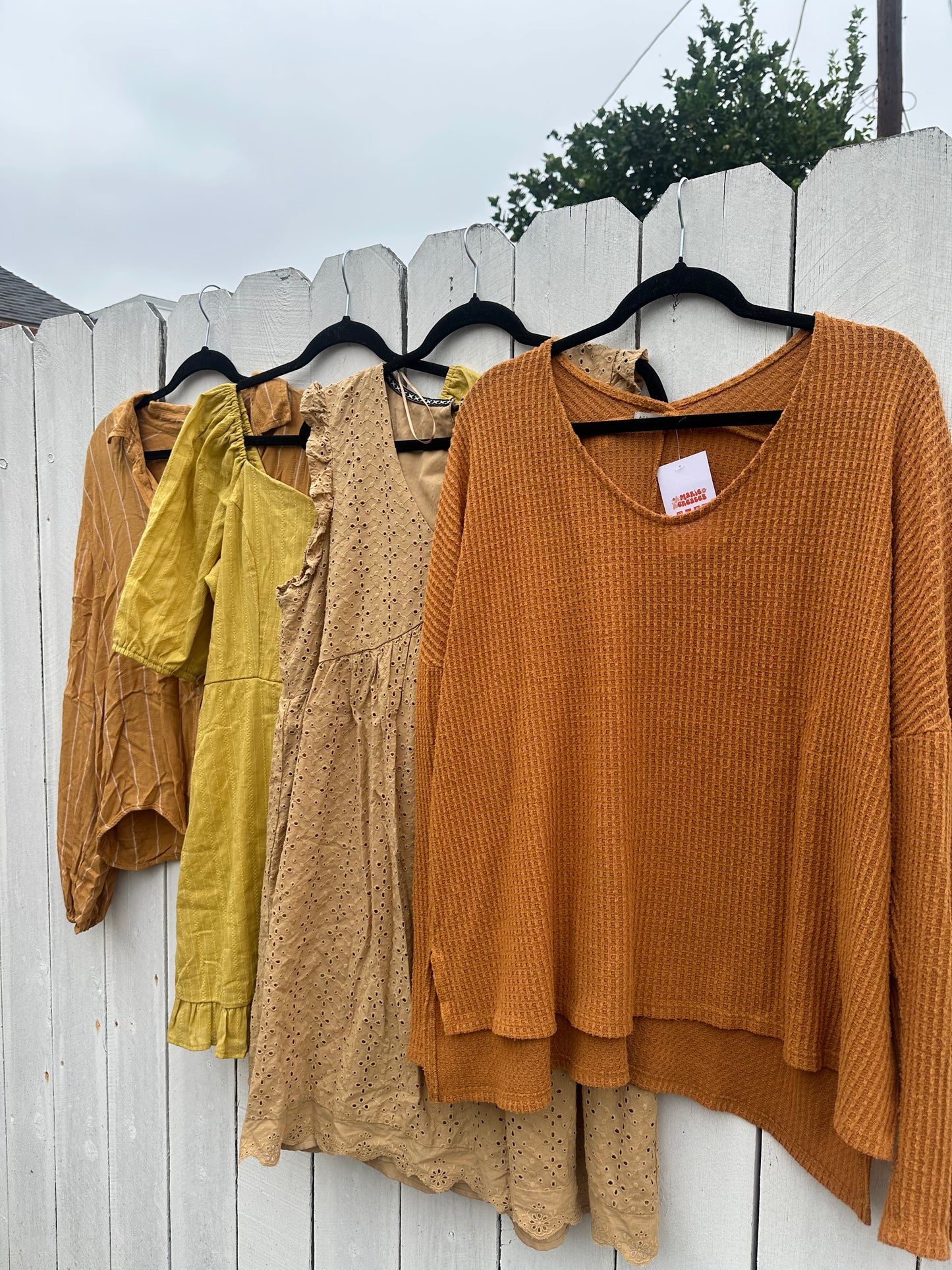 Large Mustard Dress