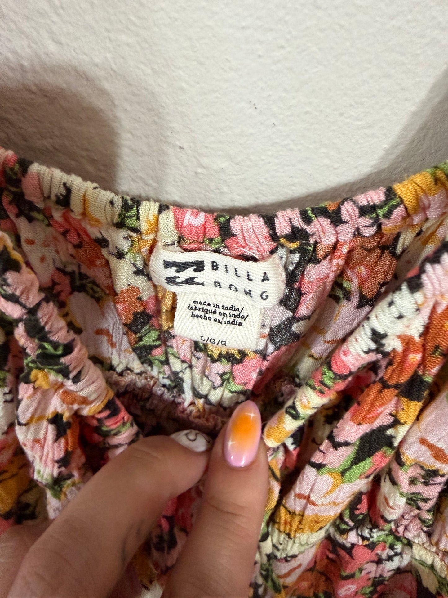 Large Floral Summer Dress