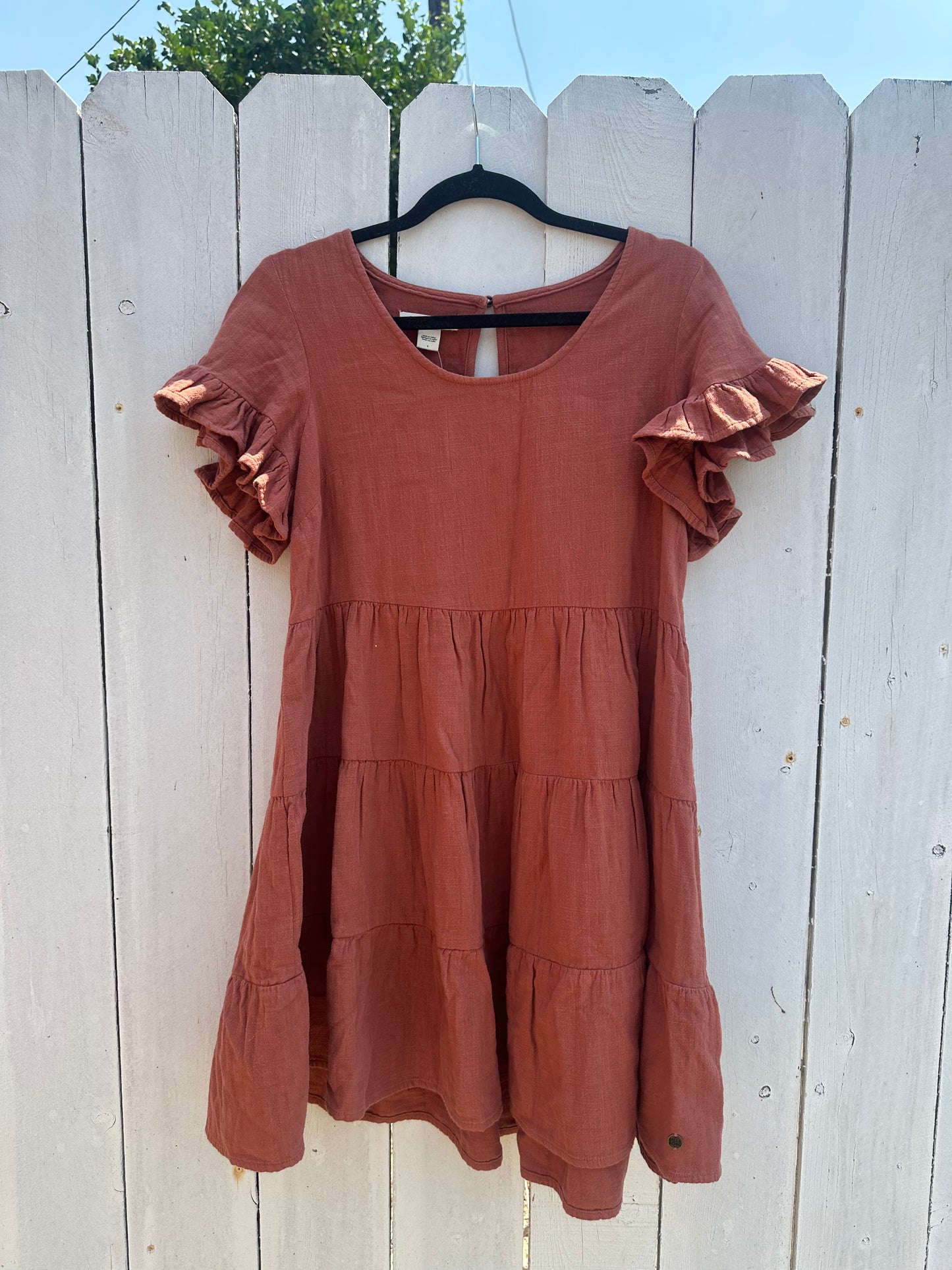 Medium Size 8 Rust Dress