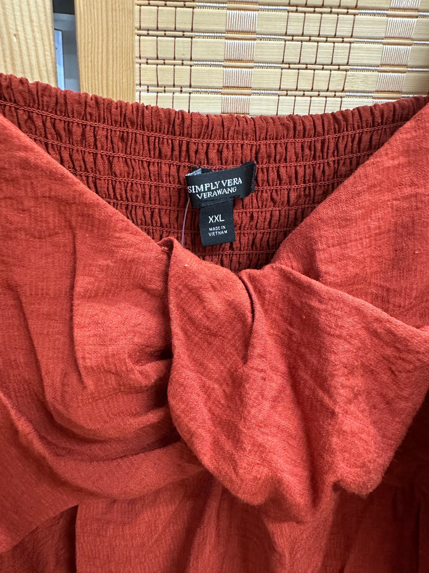 XXL Burnt Orange Tank Top
