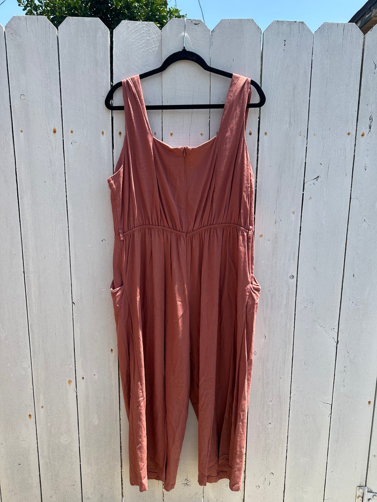 2X Mauve Jumpsuit