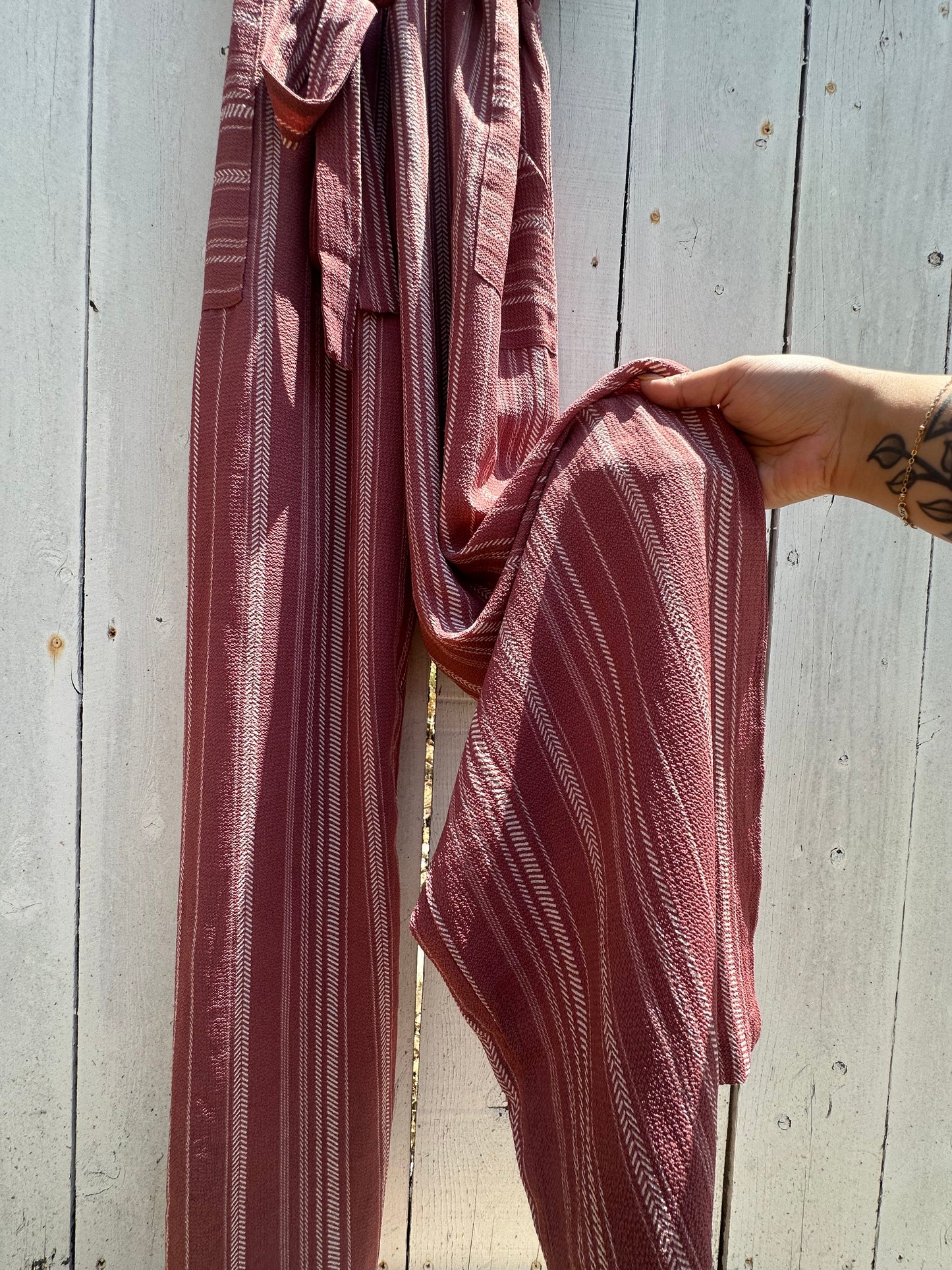 Large Mauve Jumpsuit