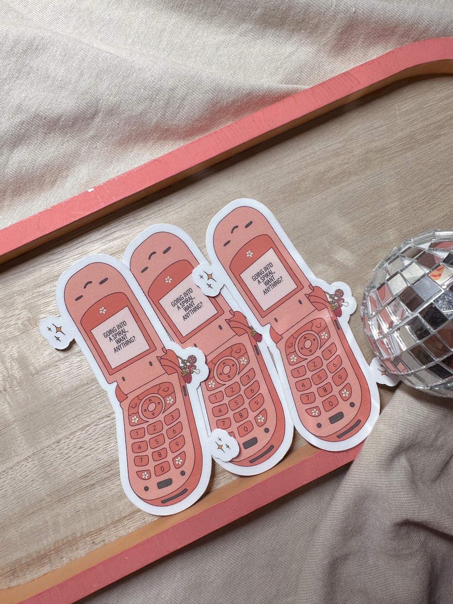 Going Into A Spiral, Anyone Want Anything? Sticker