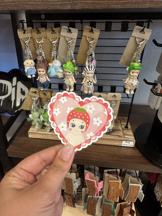 Strawberry Baby Sticker