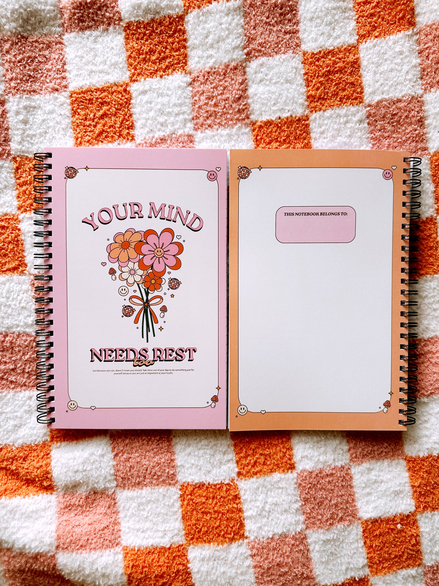 Your Mind Needs Rest Too Spiral Notebook