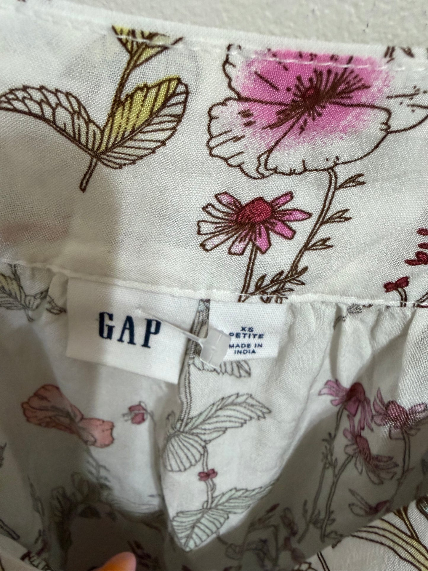 XS Floral Tank Top