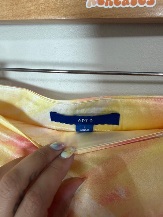 Large NWOT Creamsicle Skirt