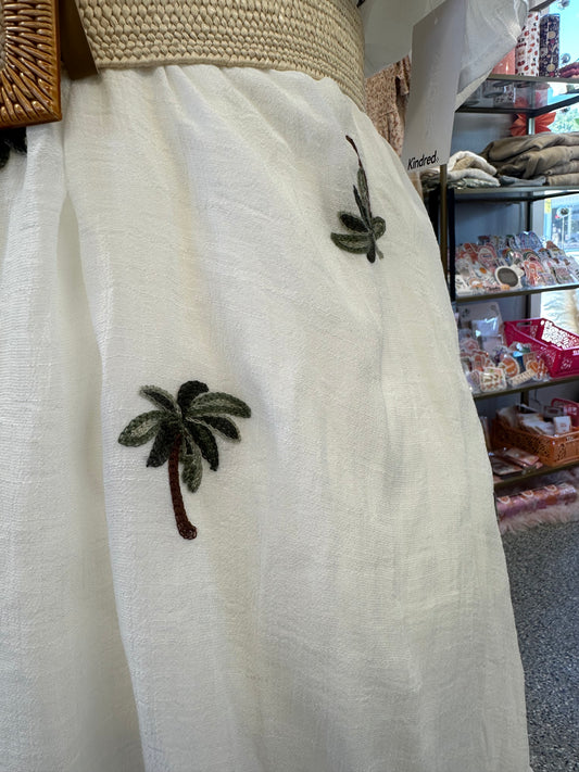 NWT 3X Palm Tree Dress