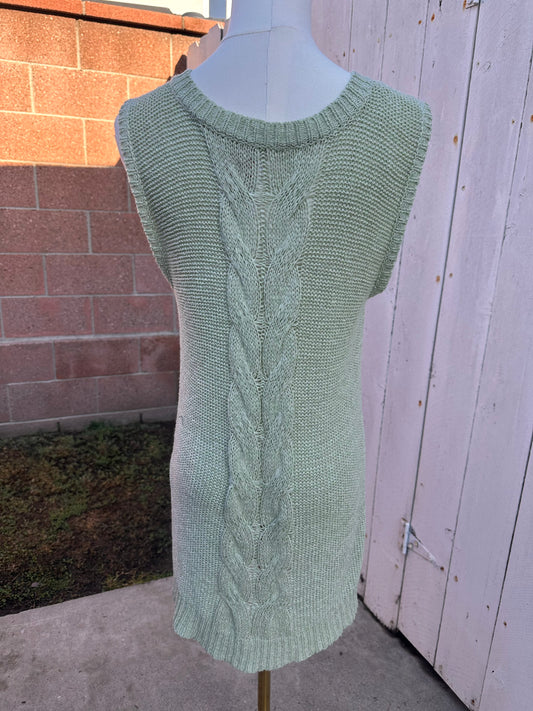 L/XL Green Knit Top