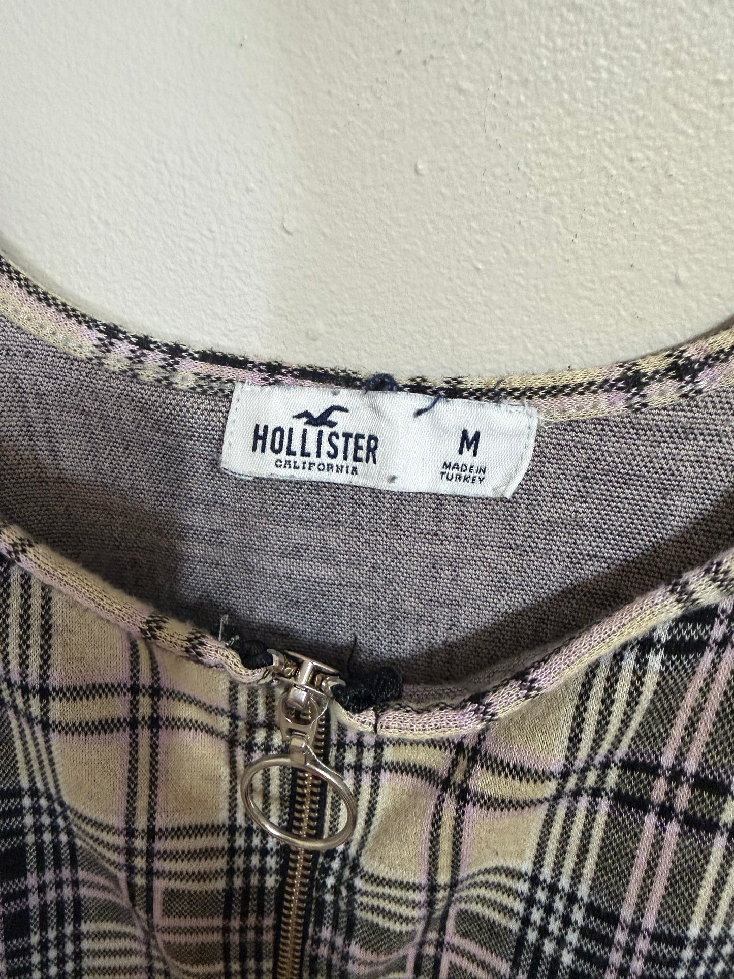 Medium Plaid Crop Top