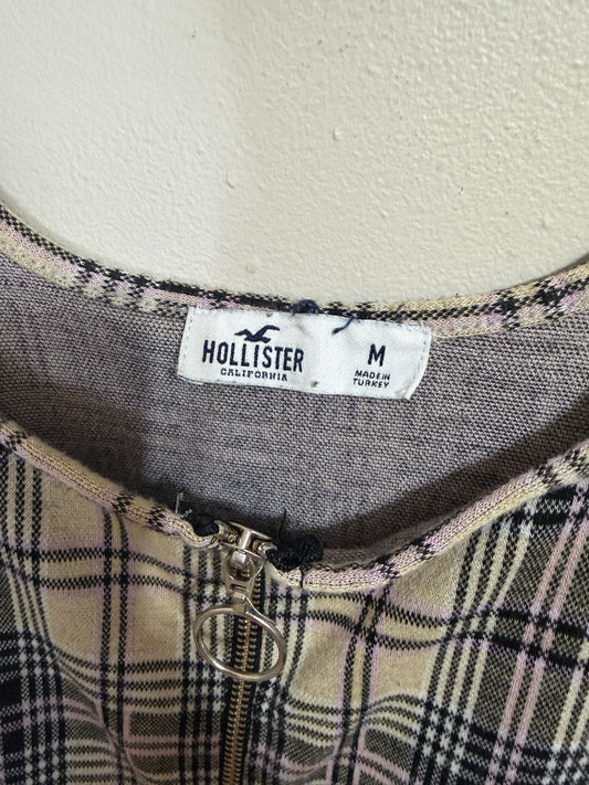 Medium Plaid Crop Top