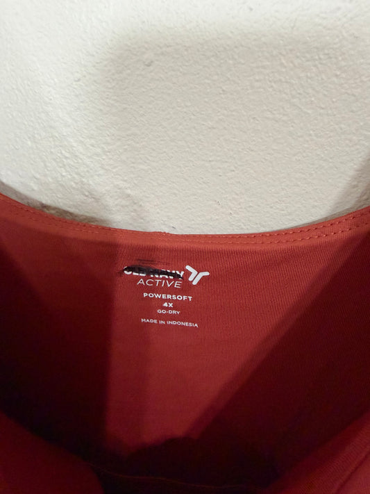 4x Rust Athletic Dress
