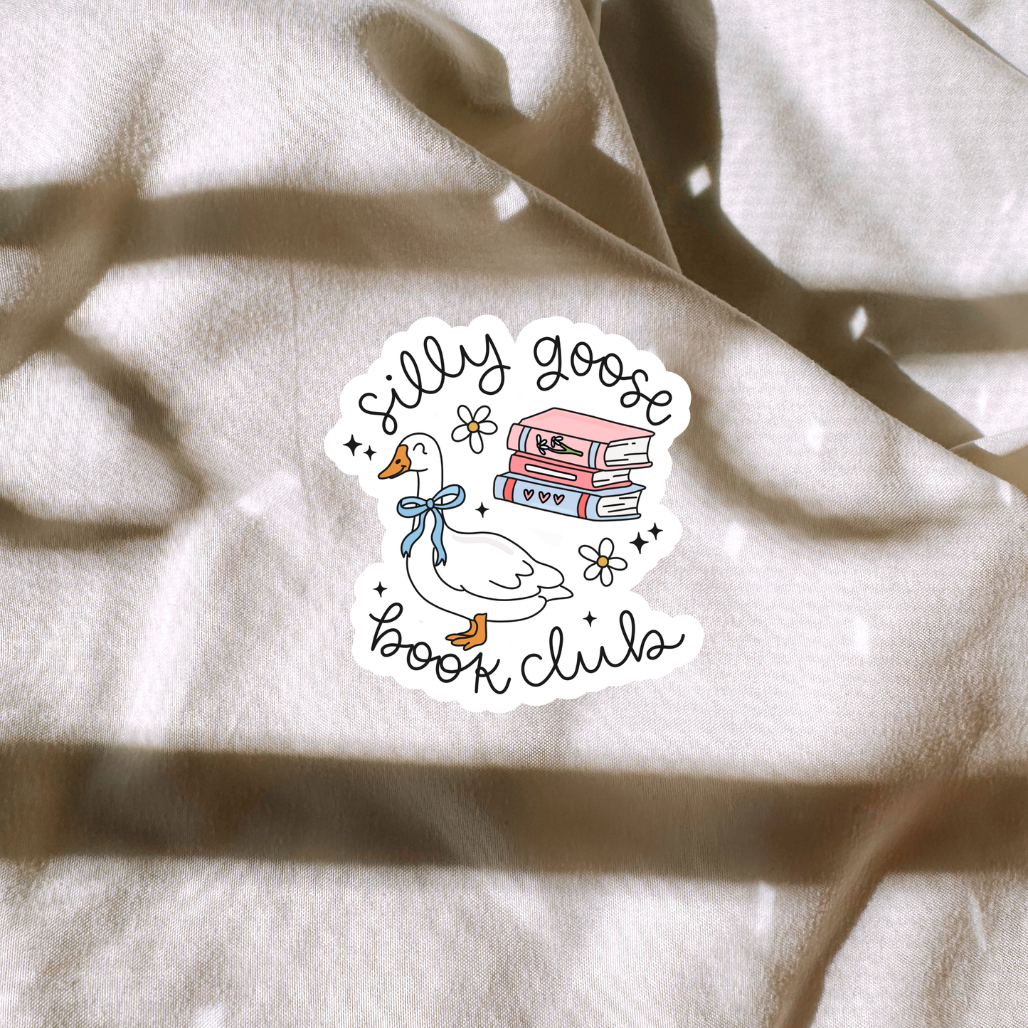 Silly Goose Book Club Sticker