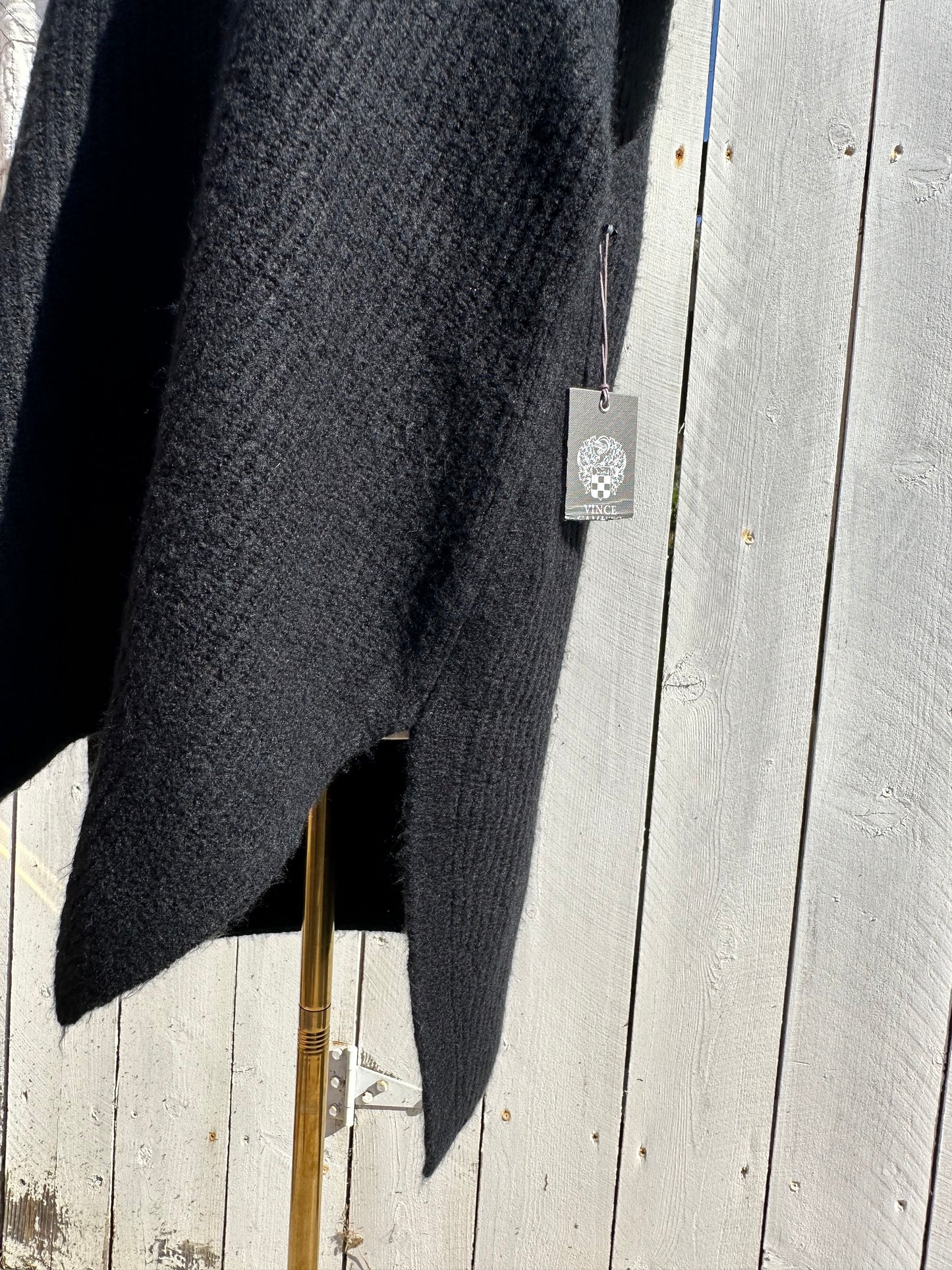 NWT Medium/Large Black Knit Vest