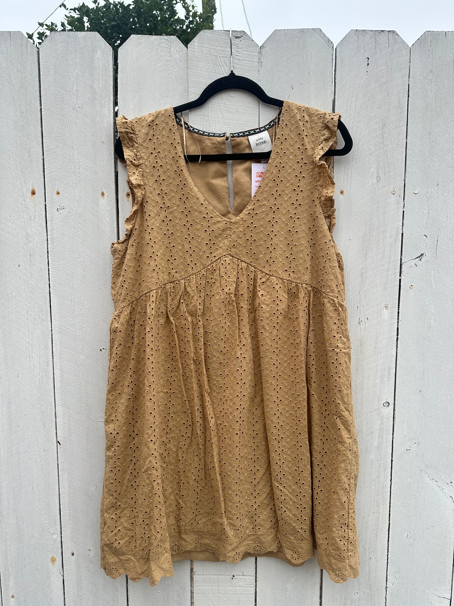 Large Mustard Dress