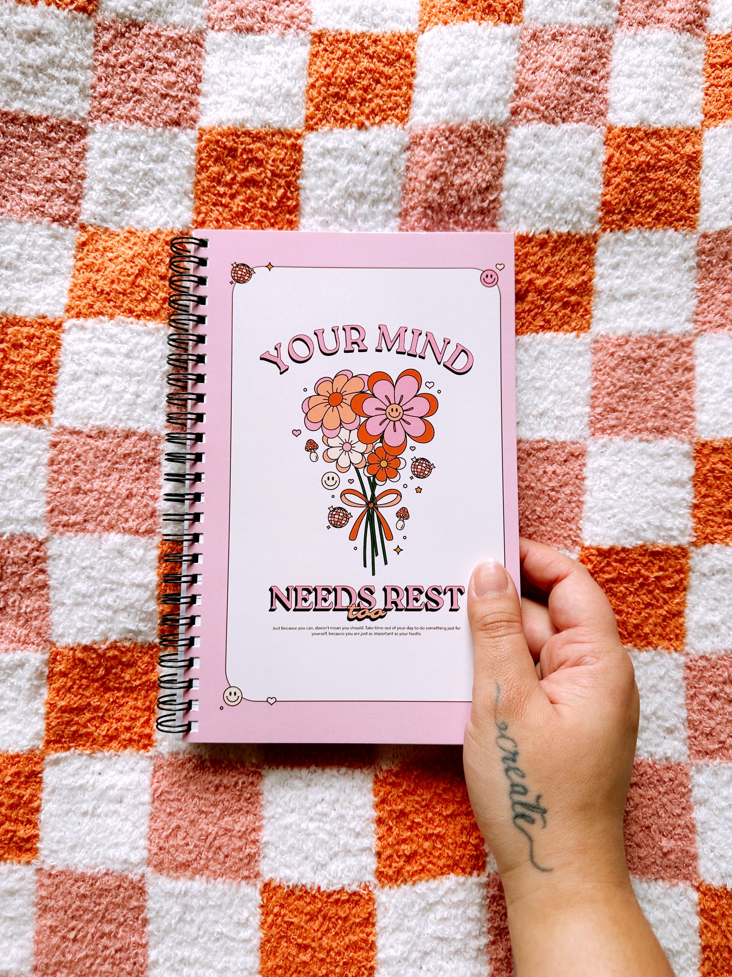 Your Mind Needs Rest Too Spiral Notebook