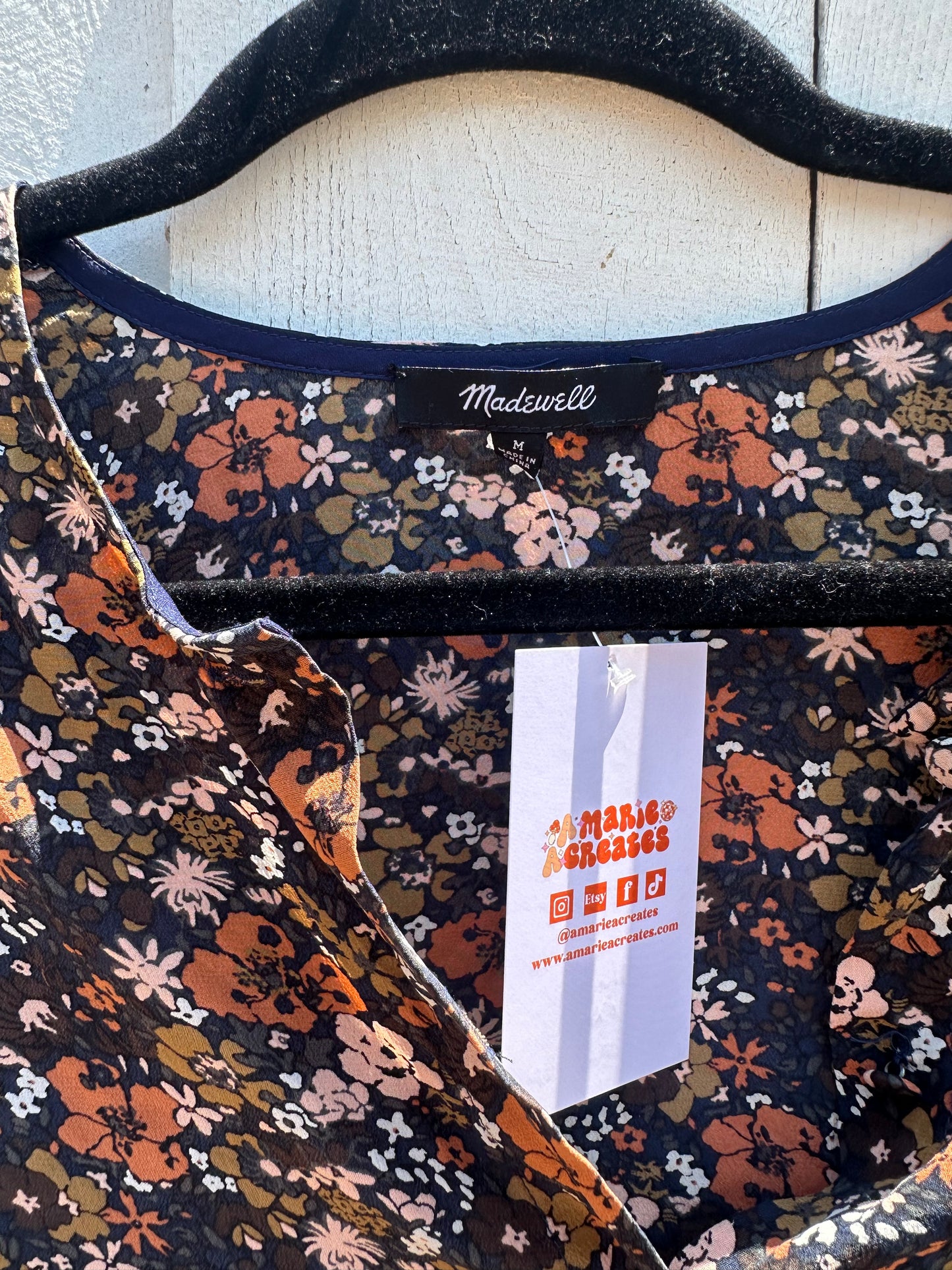 Medium Floral Fall Top