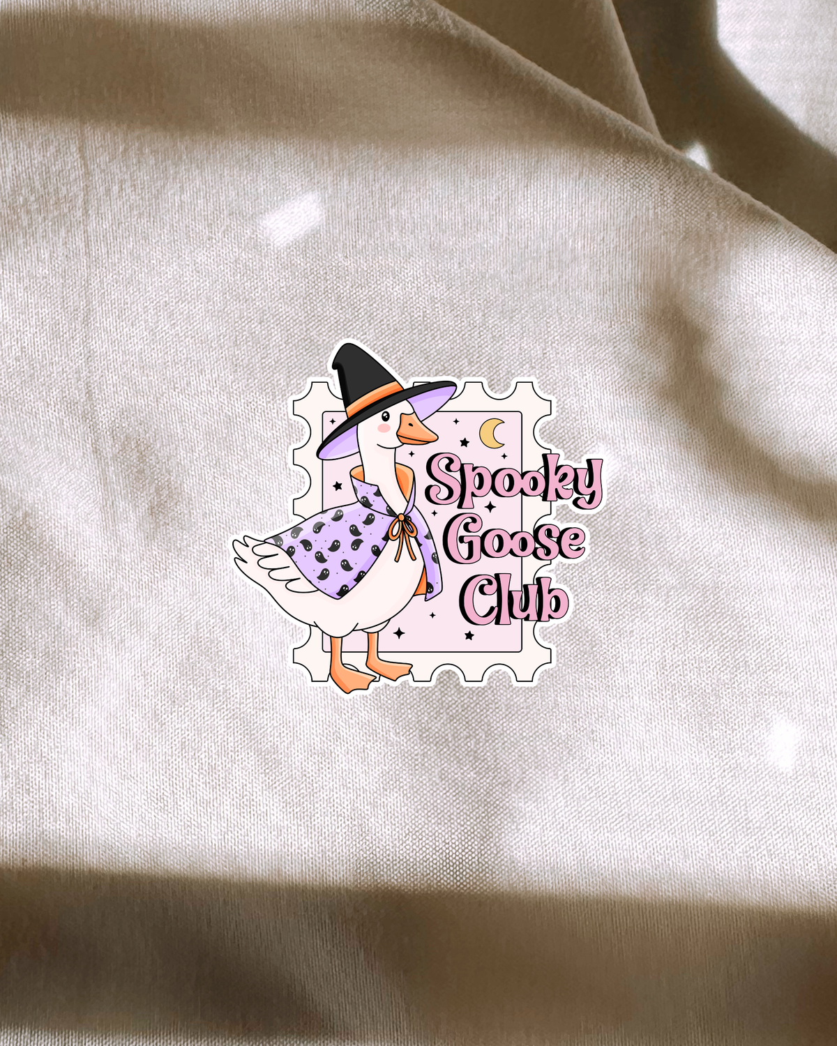 Spooky Goose Club Sticker