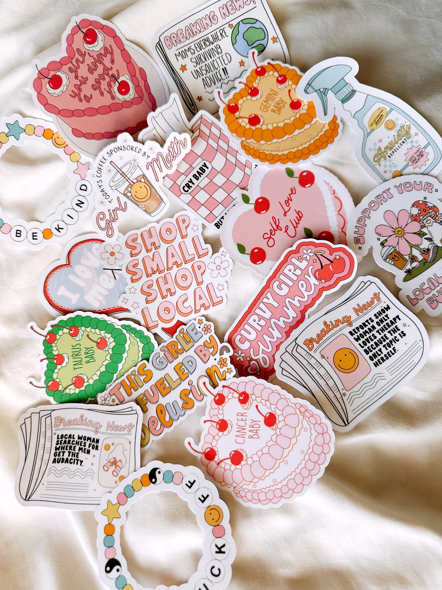 Breaking News: Reports Show Woman Only Loves Therapy Because The Only Topic Is Herself Sticker