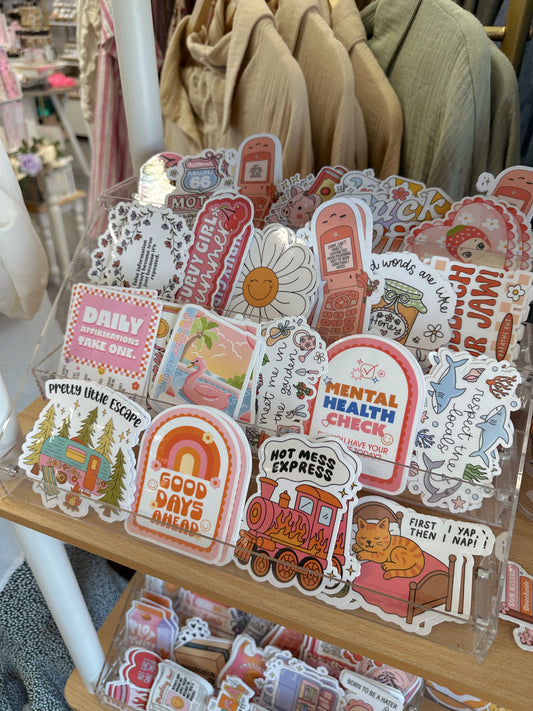 Hot Mess Express Sticker