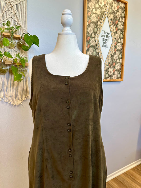 1X Vintage Dress Green