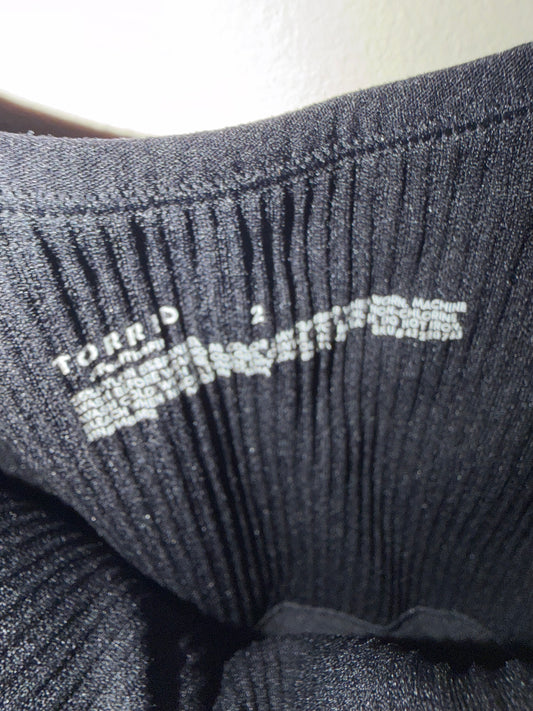 2x Seamless Rib Mid Thigh Bodysuit