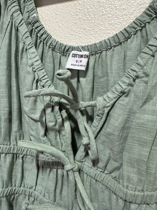 Small Sage Mini Dress