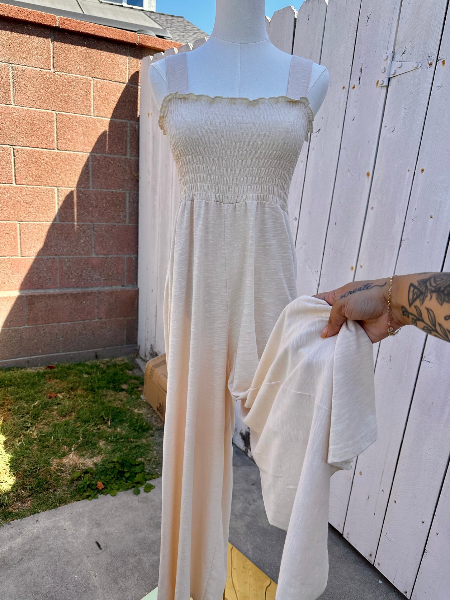 Small Ivory Jumpsuit