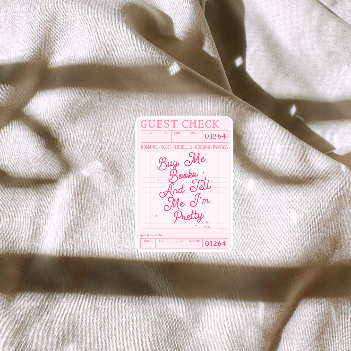 Buy Me Books & Tell Me Im Pretty Sticker