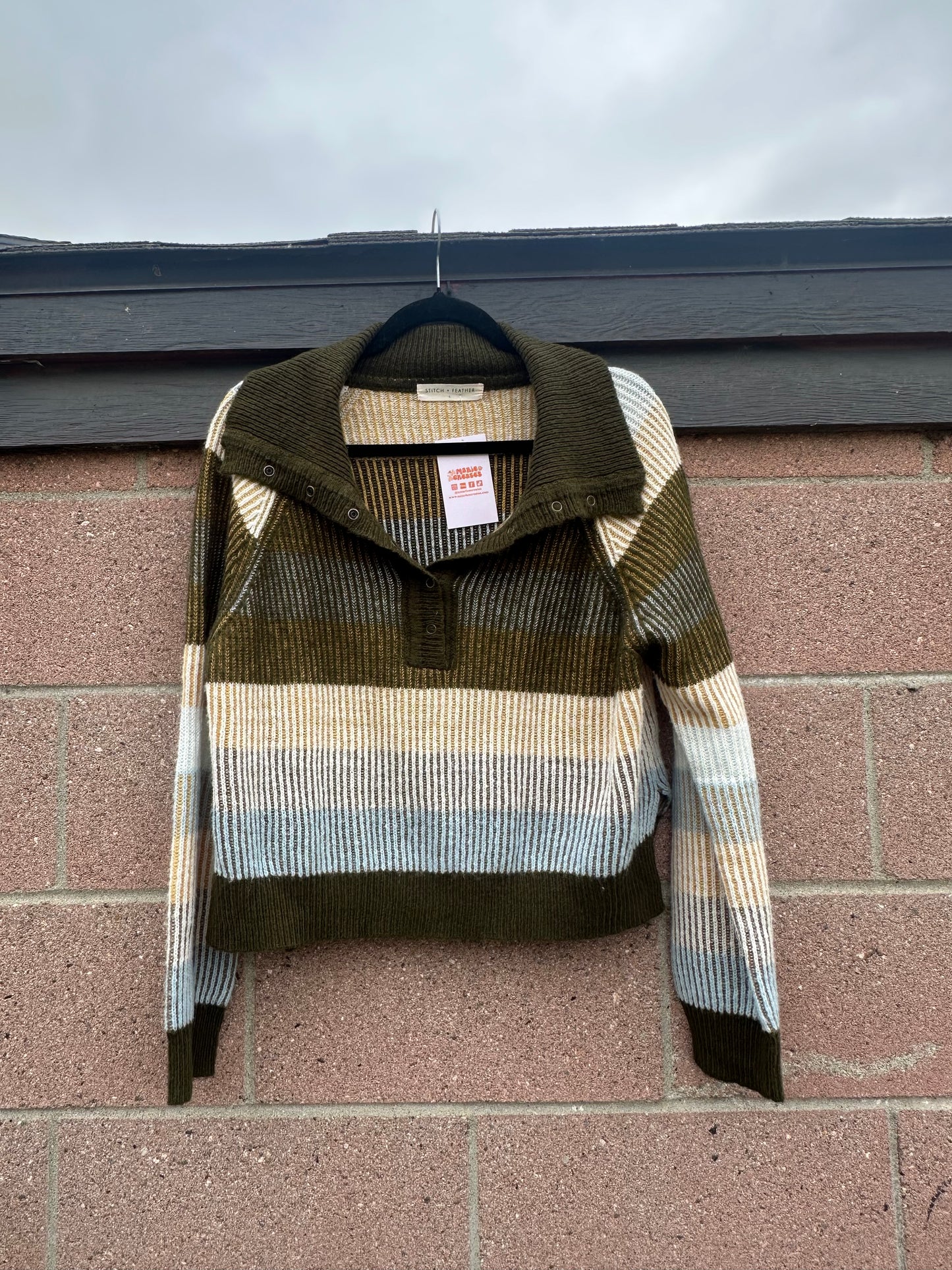 Large Cropped Sweater