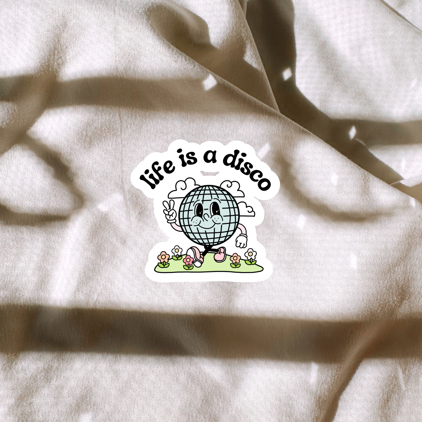 Life Is A Disco Sticker
