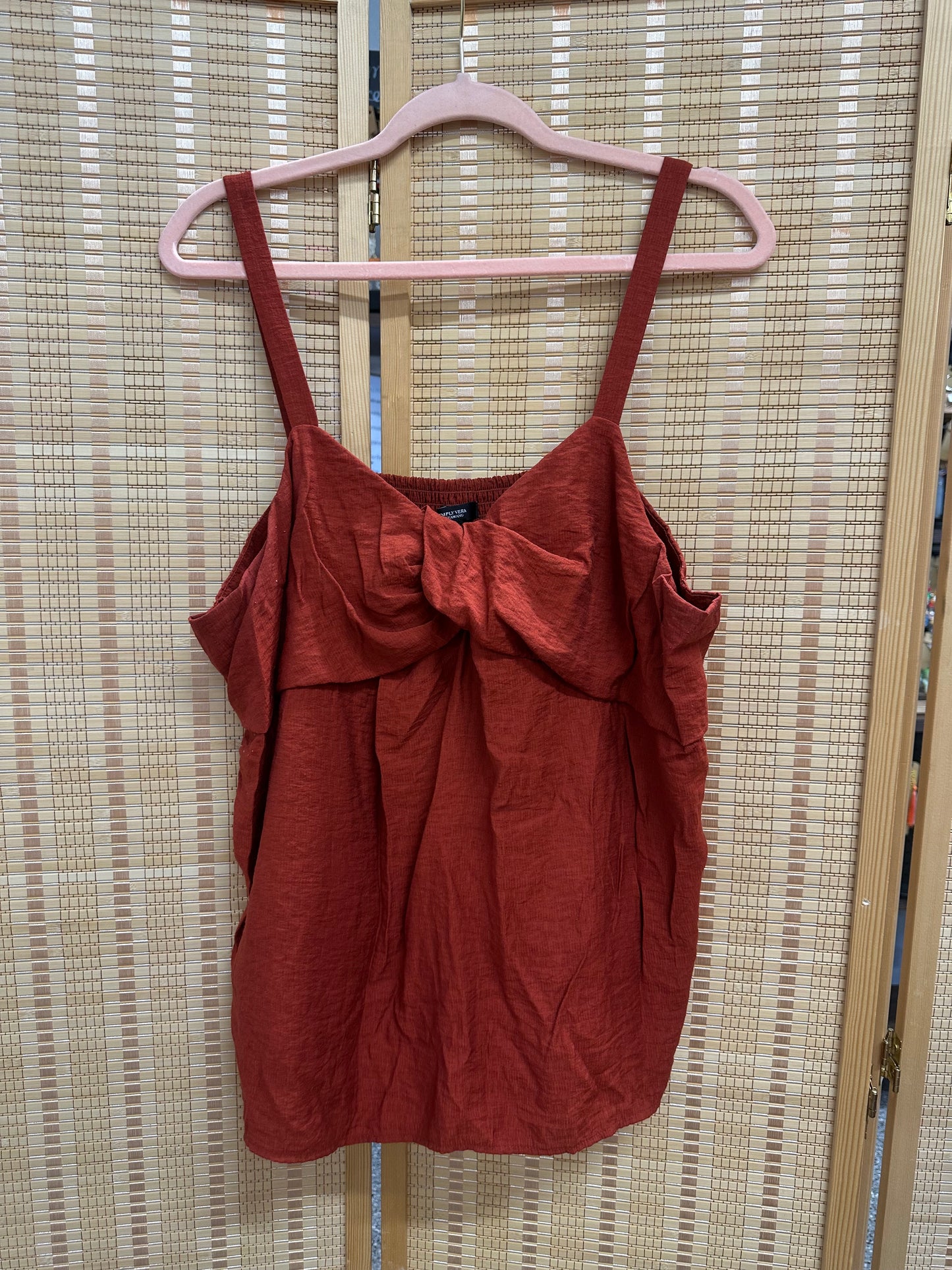XXL Burnt Orange Tank Top