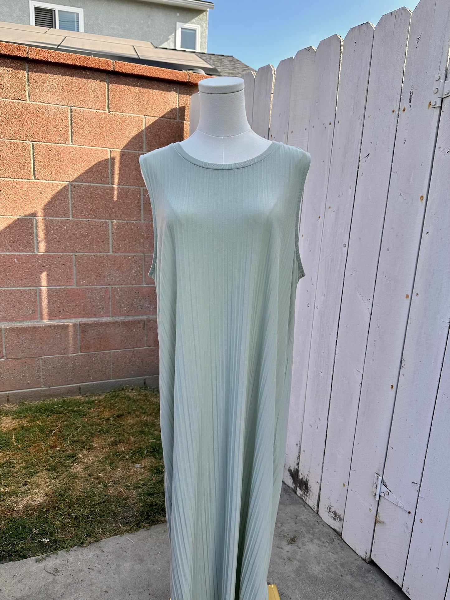 XL Green Maxi Dress