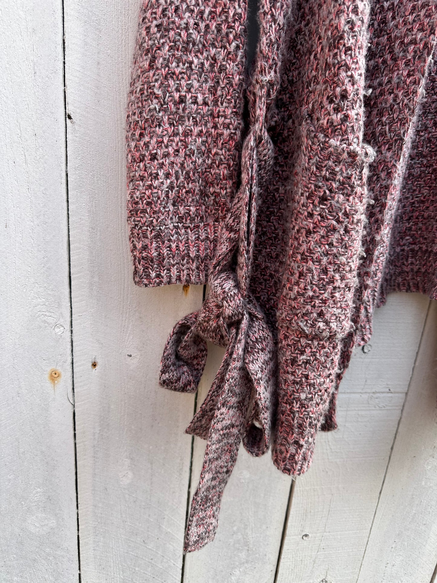 XL-1X Pink Spec Cardigan