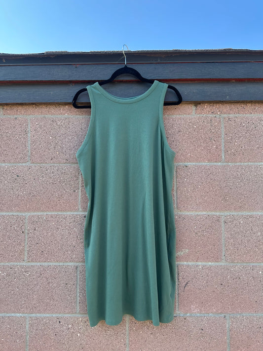 1XL Green BodyCon Dress
