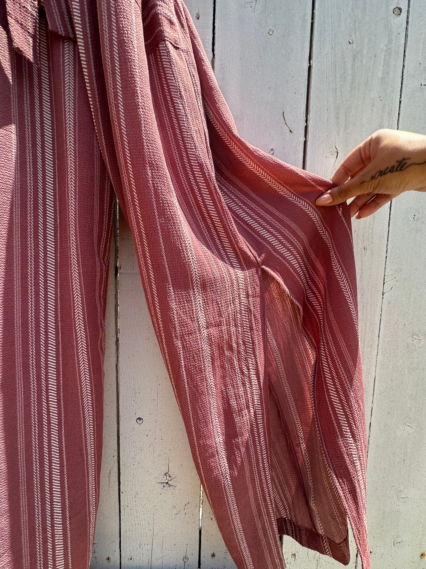 Large Mauve Jumpsuit